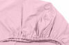 Poza cu Cearceaf roz, KidsDecor, cu elastic patut bebelus 60x120 cm