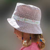 Poza cu Palarie subtire roz-gri de vara pentru copii, KidsDecor