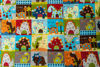 Imagine Lenjerie patut bebe cu galben 3 piese "Dinozauri" 60 x 120 cm