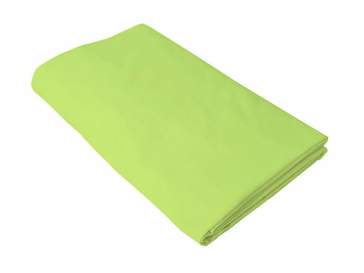 Poza cu Cearceaf verde, KidsDecor, cu elastic pat tineret 80x190 cm