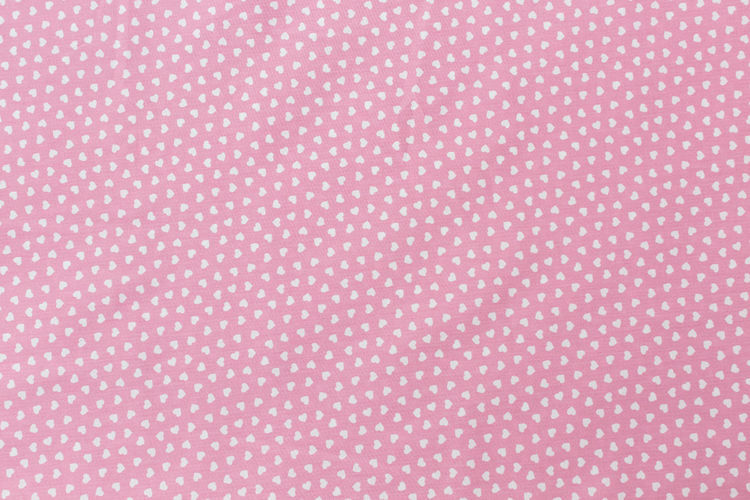 Imagine Protectie jumatate patut bebe cu roz 60 x 120 cm "Inimioare"