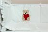 Imagine Lenjerie brodata Ursuletul Teddy, KidsDecor, cu 4 piese, din bumbac