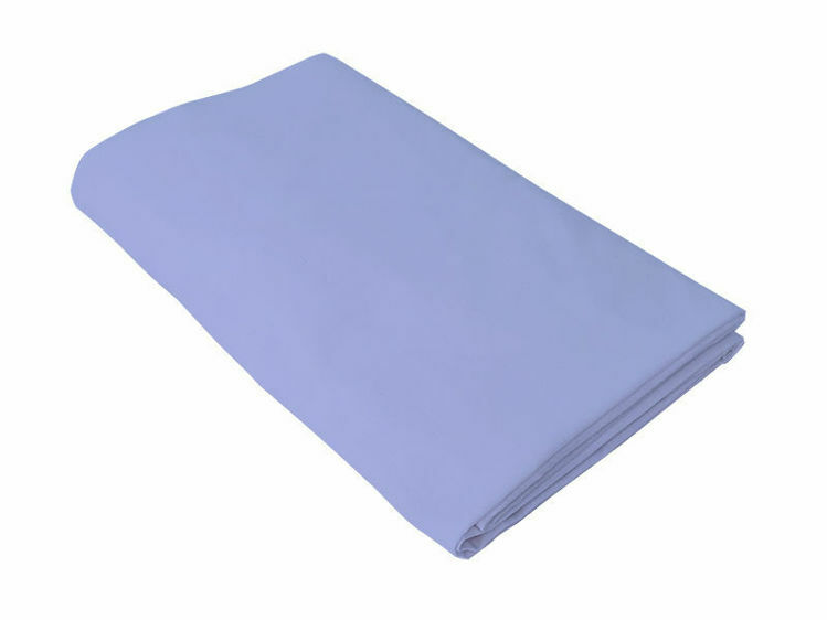 Poza cu Cearceaf albastru, KidsDecor, cu elastic pat tineret 120x200 cm