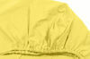 Poza cu Cearceaf galben, KidsDecor, cu elastic, pat tineret 160x200 cm