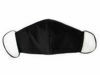 Imagine Masca faciala Neagra din bumbac, 2 straturi - Set 2 buc.