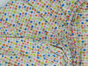 Poza cu Cearceaf “Mozaic” patut bebelus 70x120 cm, cu elastic, din bumbac