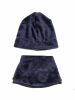 Imagine Set caciula cu guler Fleece Navy