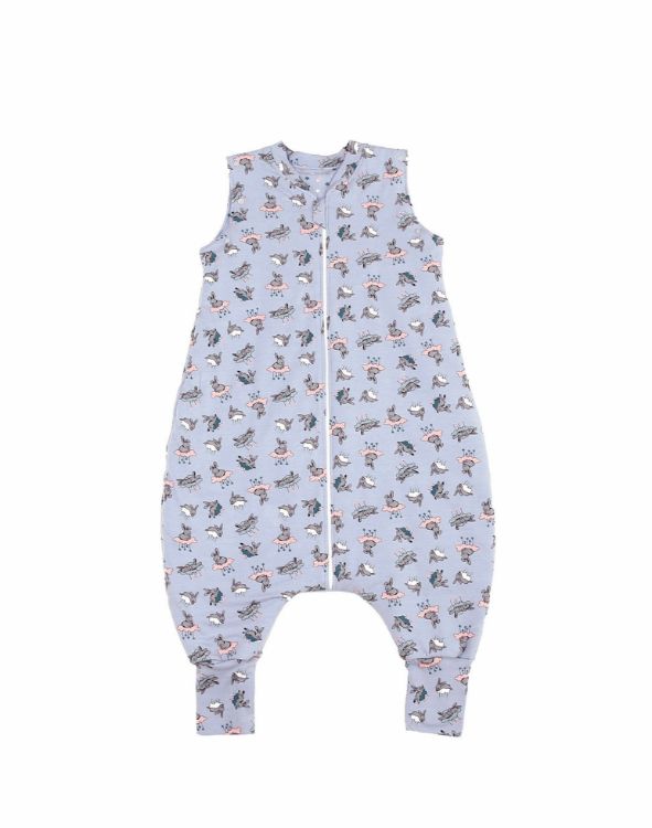 Imagine Sac de dormit cu picioruse, Bunny Blue
