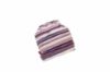 Imagine Caciula Violet Stripes, cu bordura, in strat dublu