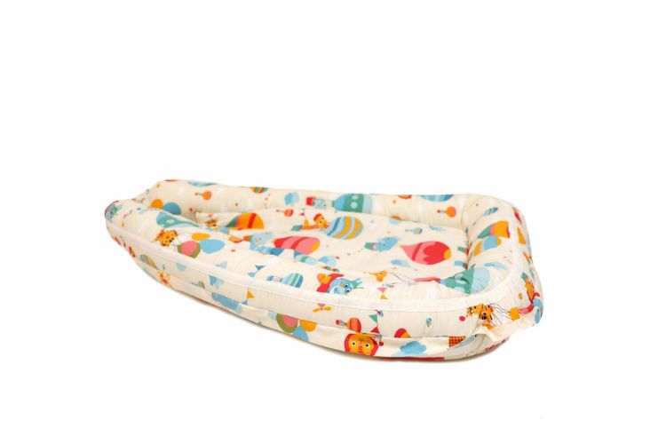 Imagine Baby Nest Balonase - culcus bebelus pentru dormit, reversibil, multifunctional 100 x 60cm