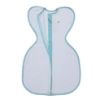 Imagine Sac de dormit nou-nascut Swaddle First Sleep Coral Blue, tog 0.5