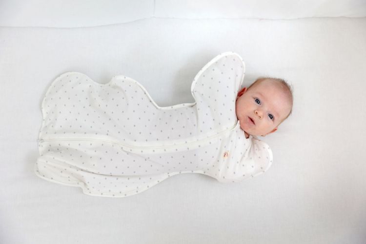 Imagine Sac de dormit nou-nascut Swaddle First Sleep Star Light