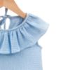 Imagine Tricou cu volanase pentru copii, din muselina, Bluebird