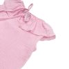 Imagine Tricou cu volanase pentru copii, din muselina, Magic Pink