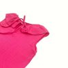 Imagine Tricou cu volanase pentru copii, din muselina, Pink Pop