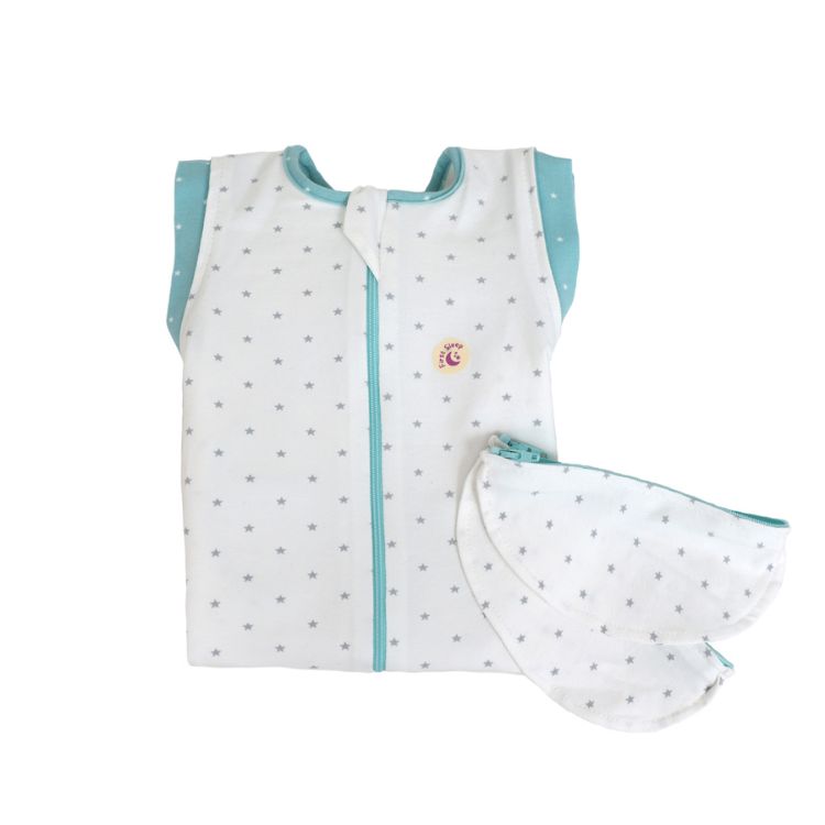 Imagine Sac de dormit Swaddle First Sleep Calm Light, faza 2, pentru bebelusi 3-6 luni, tog 0.5