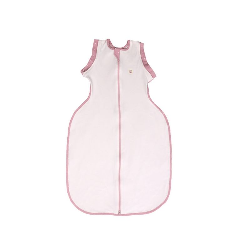 Imagine Sac de dormit Swaddle First Sleep Blush Pink, faza 2, pentru bebelusi 3-6 luni, tog 0.5