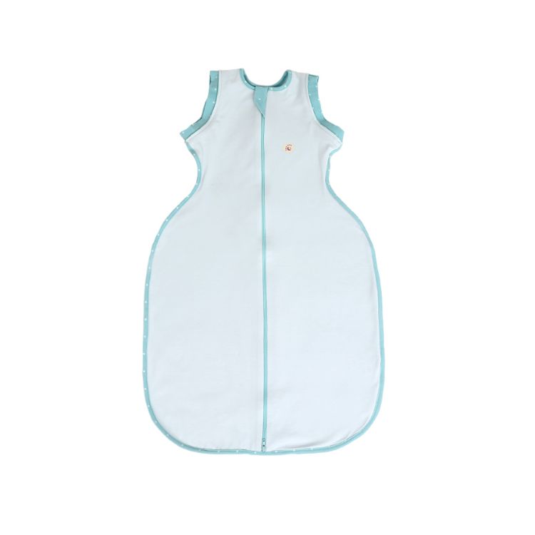 Imagine Sac de dormit Swaddle First Sleep Coral Blue, faza 2, pentru bebelusi 3-6 luni, tog 0.5