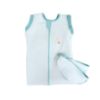 Imagine Sac de dormit Swaddle First Sleep Coral Blue, faza 2, pentru bebelusi 3-6 luni, tog 0.5