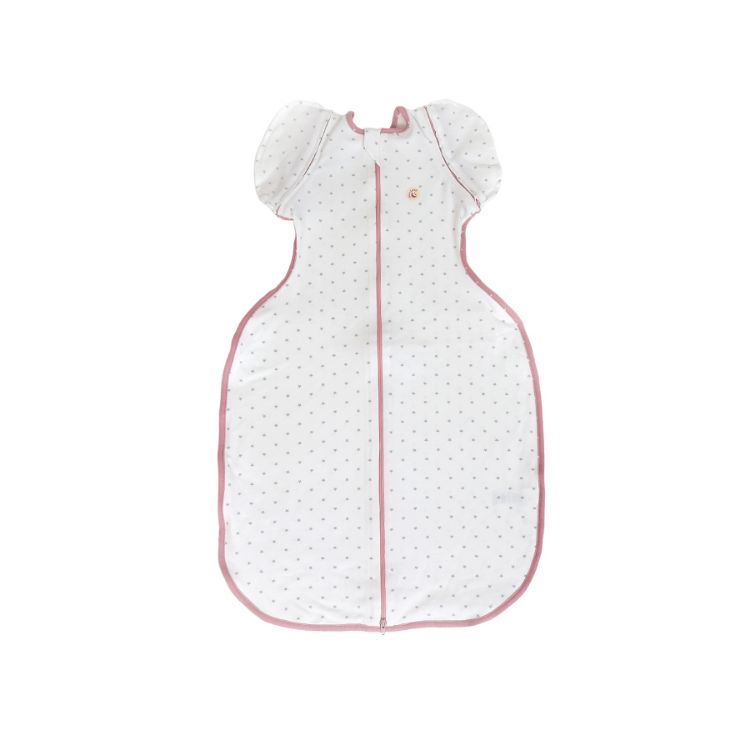 Imagine Sac de dormit Swaddle First Sleep Sweet Light, faza 2, pentru bebelusi 3-6 luni, tog 0.5