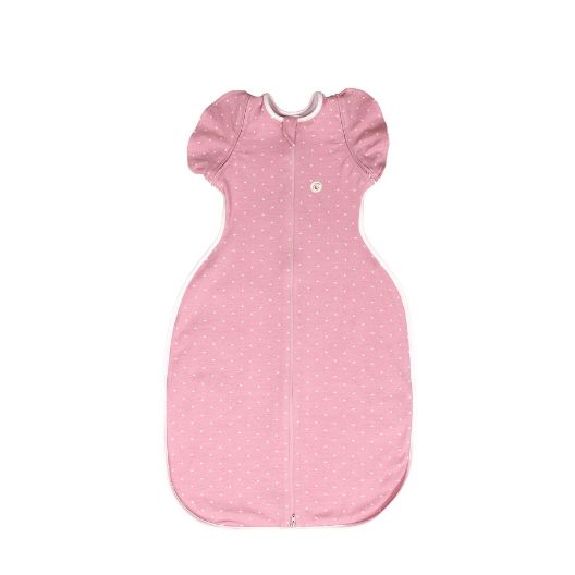 Imagine Sac de dormit Swaddle First Sleep Sweet Star, faza 2, pentru bebelusi 3-6 luni, tog 0.5