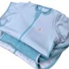 Imagine Set 3 saci de dormit  Swaddle First Sleep Calm Star & Calm Light Faza 1, 60 cm, 1 tog & Coral Blue Faza 2, 74 cm, 0.5 tog 