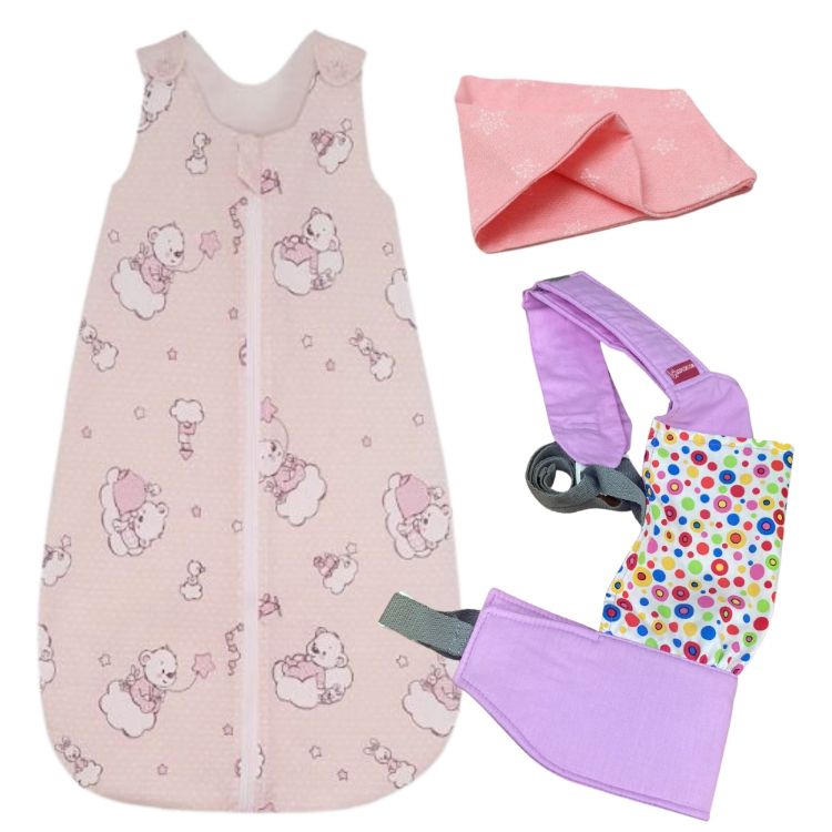 Imagine PACHET URSULETUL MARTINICA ROZ - Sac 110 cm