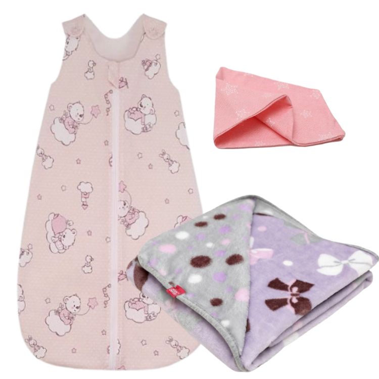 Imagine PACHET URSULETUL MARTINICA ROZ - Sac 95 cm