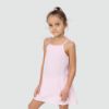 Imagine Rochie de vara cu snur pentru fetite, din muselina, Magic Pink