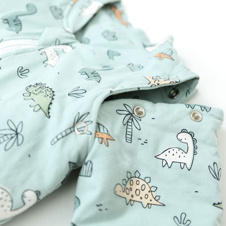 Imagine Sac de dormit cu picioruse si maneci, Dino Adventure